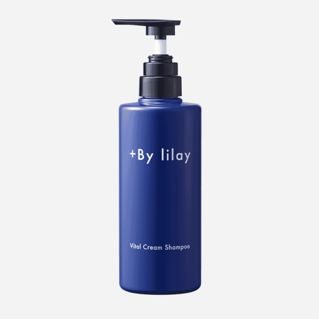 +By lilay Vital Cream Shampoo 500mL（バイタルクリームシャンプー 500mL） 4,400円（税込）
