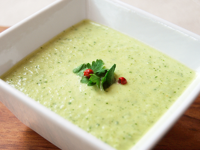 酵水素レシピ
きゅうりのクリーミースープ
